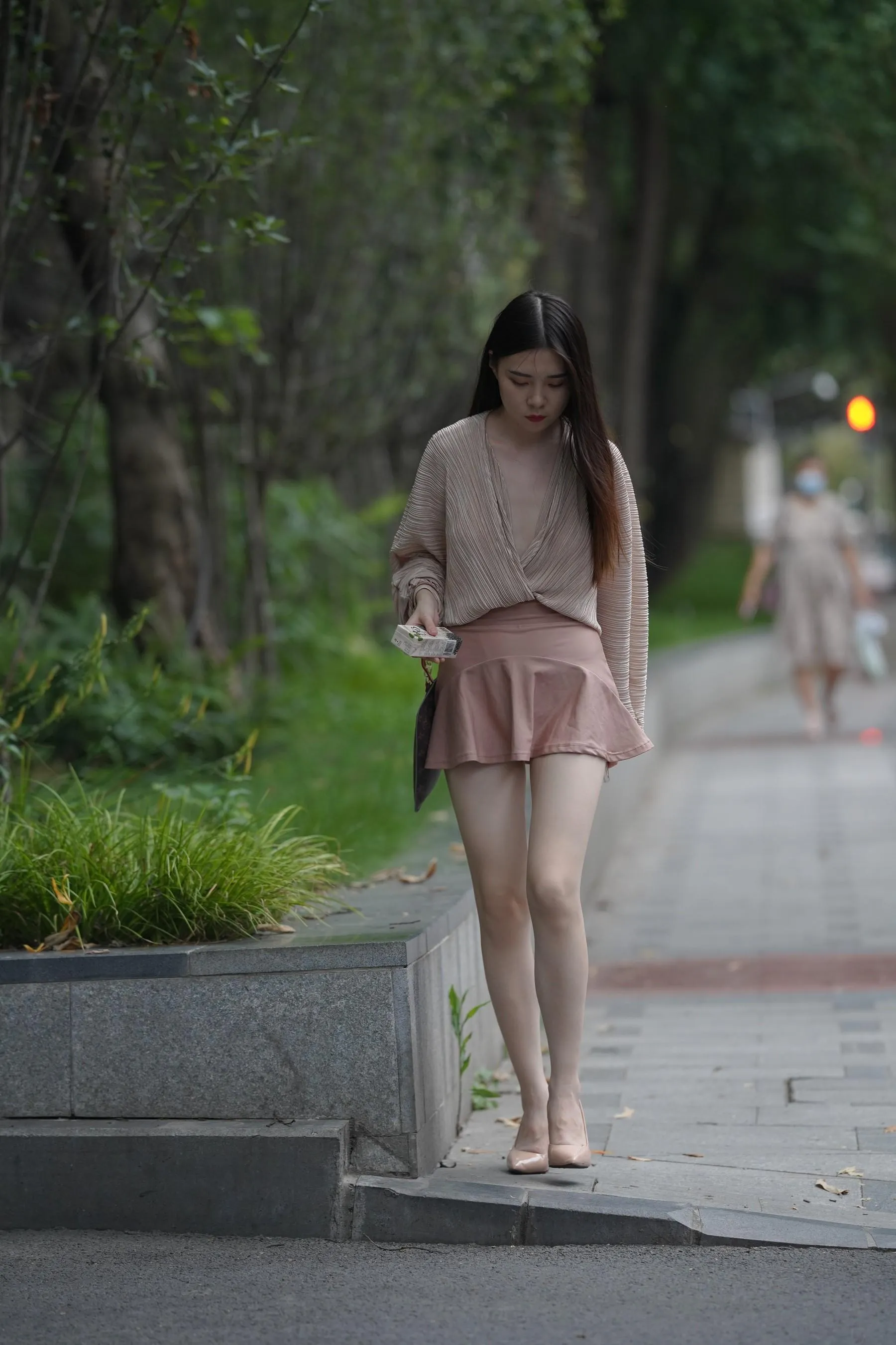 魔镜街拍 NO.167 可爱的粉色短裙小姐姐 [495P]插图6